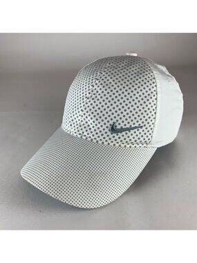 Nike Golf Unisex White Relaxed Fit Strapback Adjustable Hat 695749-100